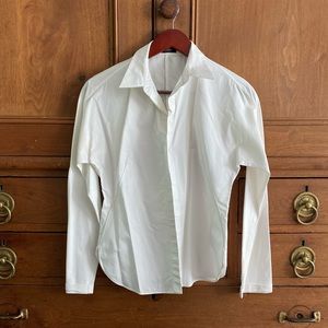 Boss women white cotton blouse